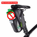 ROCKBROS Rainproof Bike Bicycle Rear Bag With Water Bottle Pocket Bicycle Tail Seat Saddle Bag Reflective Pouch Bike Accessories